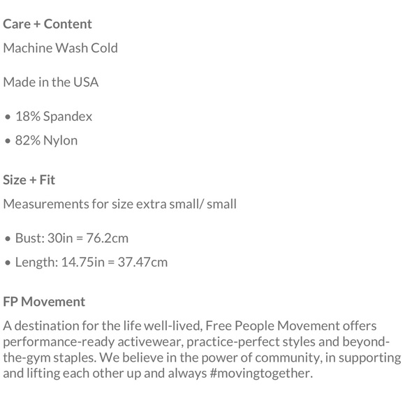 Free People Movement Good Karma Crop Top - Desert Dune - Picture 12 of 13